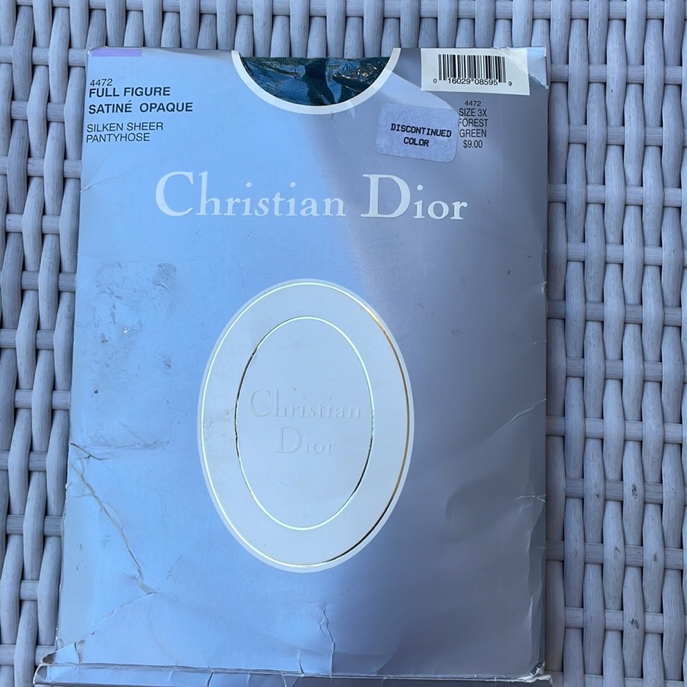NIB- Christian Dior Forest Green Silken Sheen Panyhouse Size 3X